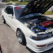 1992 Acura Integra White GS