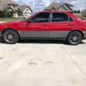 1992 Alfa Romeo 164L sedan low miles auto leather 16&#034; wheels new tires rear wing