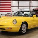 1992 Alfa Romeo Spider  10298 Miles Yellow Convertible 2.0L I4 5 Speed Manual