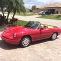 1992 Alfa Romeo Spider Veloce      18000 original miles