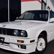1992 BMW 3 Series 325iC M-technic CONVERTIBLE CLEAN CARFAX 62218 Miles WHITE  St
