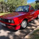 1992 BMW 3-Series Convertible Red RWD Automatic IC AUTOMATIC