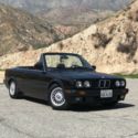 1992 BMW 325i Convertible Black on Black
