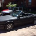 1992 BMW 325i Convertible Matte Black
