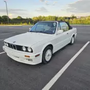 1992 BMW 325i Convertible White IC AUTOMATIC