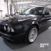 1992 BMW 525 Sedan Black