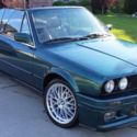 1992 BMW E30 318I GREEN CONVERTIBLE-CLEAN-ORIGINAL 64,000 Miles