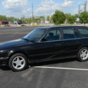 1992 BMW E34 525I 525 TOURING WAGON BLACK ON BLACK AUTO BRAND NEW TIRES