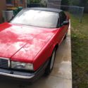 1992 Cadillac Allante Convertible Red FWD Automatic