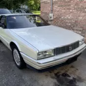 1992 Cadillac Allante Convertible White CV