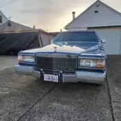 1992 Cadillac Brougham Blue