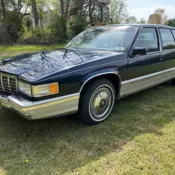 1992 Cadillac DeVille Blue
