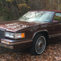 1992 Cadillac Sedan DeVille 99,000 miles Dark Maple W/ Black Leather Beautiful !