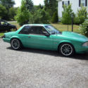 1992 Calypso Green LX Notchback 351W Procharged EFI