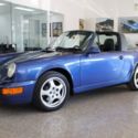 1992 Carrera 2 911 Targa Cobalt Blue 5 Speed Manual 964 Targa