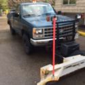 1992 chevrolet 2500hd blizzard plow truck