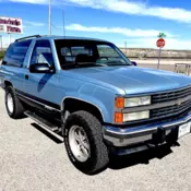 1992 Chevrolet Blazer SUV Blue