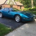 1992 Chevrolet Corvette Chevy Coupe blue 23000 T-tops