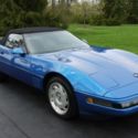 1992 Chevrolet Corvette Convertible Quasar Blue Metallic Only 66,558 Miles!