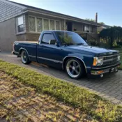 1992 Chevrolet S-10 Blue S10