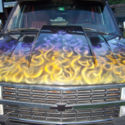 1992 chevy 3500 hodges car hauler with custom paint