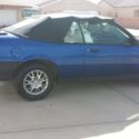1992 CHEVY CAVALIER CONVERTABLE 3.1 ENGINE 2 DOOR BLUE