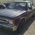 1992 CHEVY S10 170,367 MILES HAVE KEY STARTS AND RUNS CLEAN TITLE LOUD HOT MESS