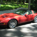 1992 Corvette Coupe Dark red metallic w/light beige interior.. Both like new!