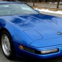 1992 Corvette Coupe,Rare Quasar Blue Met/Light Gray Leather,Auto w/OD,Full Power