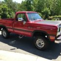 1992 Dodge Power Ram 150 Short Bed 4x4