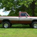 1992 Dodge Power Ram W250 4X4 5 Speed LE  69K Original Miles 5.9 Cummins Diesel