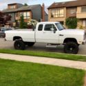 1992 Dodge Ram 2500 W250 4x4 lifted diesel no reserve