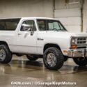 1992 Dodge Ram Charger AW150 White SUV 8 Cylinder Engine 5.9L/360 114229 Miles