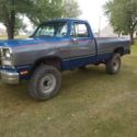 1992 dodge ram Cummins turbo diesel 2500 rust free 5 speed barn find 1993 1994