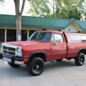 1992 Dodge Ram W-250 2500 Cummins Turbo Diesel - 4x4 - Automatic -NO BODY RUST!