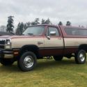 1992 Dodge Ram W250 Cummins 12V Diesel 4WD 130K ORIGINAL MILES  NO RESERVE