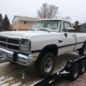 1992 Dodge Ram W250 Cummins diesel 2500 D250 4x4 PROJECT
