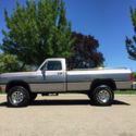 1992 DODGE RAM250 LE 4X4 5.9L TURBO DIESEL MANUAL WITH ONLY 78.383 ACTUAL MILES