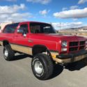 1992 Dodge Ramcharger lifted rust free