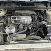 1992 Dodge Spirit Sedan White ES TURBO