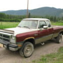 1992 Dodge W250 2500 5.9 Cummins Diesel 4WD Extended Cab 5sp Manual Transmission