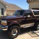 1992 Eddie Bauer Edition Mint Ford Bronco 5.0 V8.   Only 91,000 actual miles.