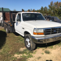 1992 F450 TRUCK SUPERDUTY WITH STAKE BODY AND LIFT GATE