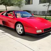 1992 Ferrari 348 2 21000 Miles Red