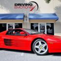 1992 Ferrari 512 TR Testarossa 512 TR 8080 Miles Red Coupe  Manual