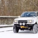 1992 FJ80 Toyota Land Cruiser - 3&#034; OME man-a-fre lift