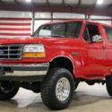 1992 Ford Bronco XLT 87375 Miles Vermillion Red SUV 5.0L V8 Automatic