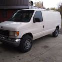 1992 Ford E350 Diesel Cargo Van 7.3 IDI 162,100 miles ready to work/drive