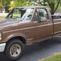 1992 Ford F-150 low miles classic truck with 4.9L 6 cylinder engine.