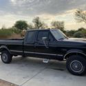1992 Ford F-250 Pickup Black 4WD Automatic